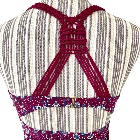 ARIZONA Jean Co tankini top,size M,shelf bra w/removable light padding, EUC - Picture 5 of 5